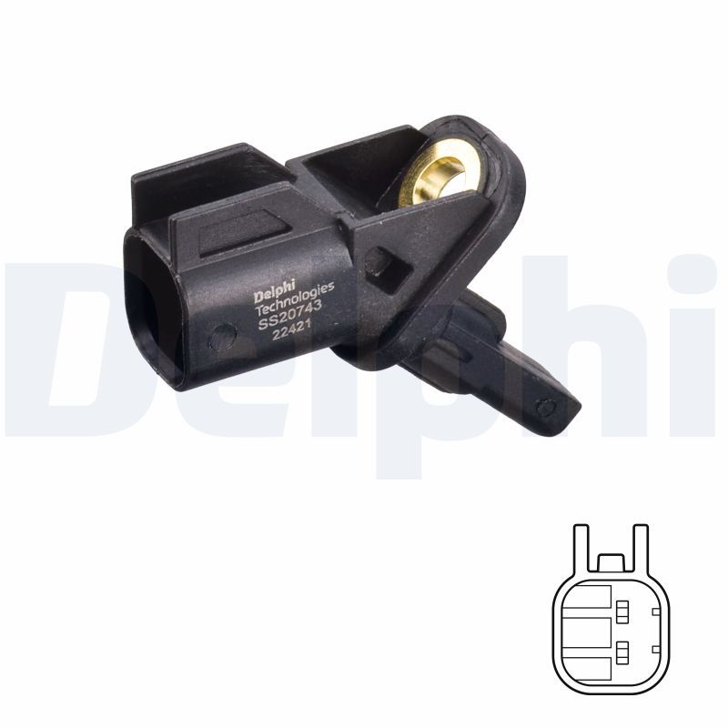 Tekerlek Hız Sensörü DELPHI SS20743