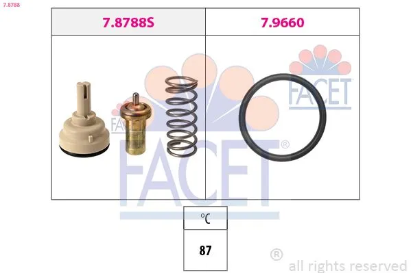 Termostat  FACET 7.8788