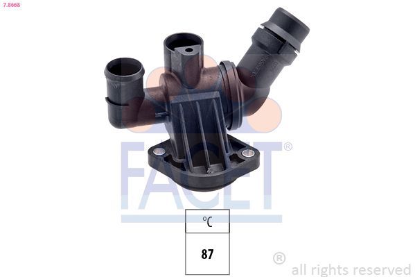 Termostat Gövdesi  FACET 7.8668