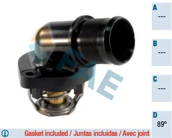 Termostat Gövdesi  FAE 5322689