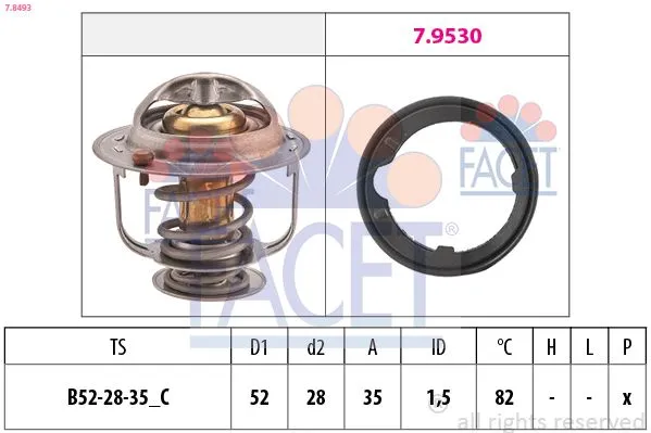 Termostat  MADE IN JAPON WV52BC-82 TAMA WV52BC-82