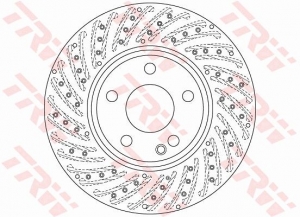 TRW DF6262S Ön Fren Aynası