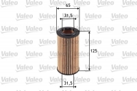 VALEO 586552 Yağ Filtresi