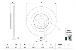BOSCH 0986479F31 Fren Diski