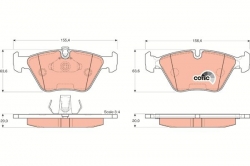 Ön Balata Bmw E39 520I 96-00 523I 96-00 528I 96-00 525Tds 96-03