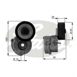 GATES T38440 V Kayış Gergi Rulmanı