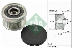 INA 535015510 Alternatör Kasnağı