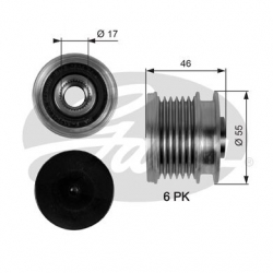 GATES OAP7092 Alternatör Kasnağı