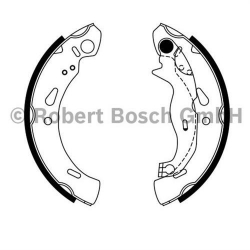 BOSCH 0986487856 Pabuçlu Fren Balatası
