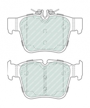 FERODO FDB5017 Fren Balatası Arka