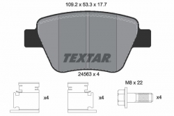 TEXTAR 2456301 Fren Balatası Arka