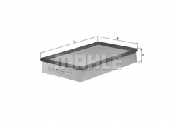 MAHLE LX700 Hava Filtresi