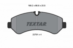 TEXTAR 2279101 Fren Balatası Arka