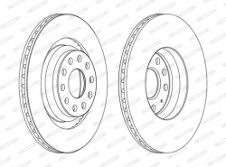 FERODO DDF1503C Fren Diski Arka