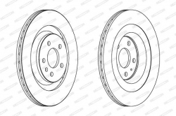 FERODO DDF1667C Fren Diski Arka