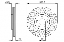 BOSCH 0986479T01 Fren Diski