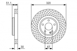 BOSCH 0986479A59 Fren Diski