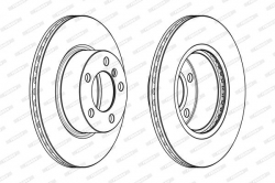 FERODO DDF2195C Fren Diski Ön
