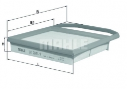 MAHLE LX2841/7 Hava Filtresi