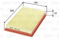 VALEO 585112 Hava Filtresi