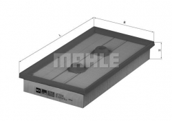 MAHLE LX1643 Hava Filtresi