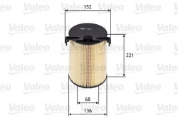 VALEO 585652 Hava Filtresi