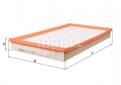 MAHLE LX1573 Hava Filtresi