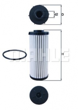 MAHLE HX139D Şanzıman Yağ Filtresi
