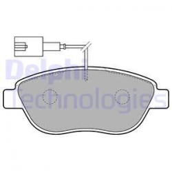 DELPHI LP1721 Fren Balatası Ön