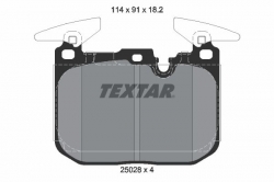 TEXTAR 2502801 Fren Balatası Ön