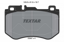 TEXTAR 2599701 Fren Balatası Ön