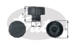 GATES RC244 Radyatör Yedek Su Depo Kapağı