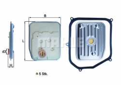 MAHLE HX147KIT Şanzıman Yağ Filtresi