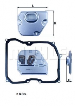 MAHLE HX169KIT Şanzıman Yağ Filtresi