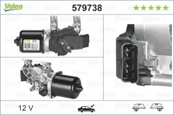 VALEO 579738 Silecek Motoru Ön