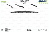 VALEO 574107 Silecek Süpürgesi Arka