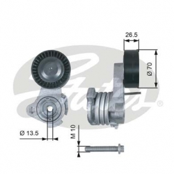 GATES T39112 V Kayış Gergisi Komple