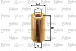 VALEO 586524 Yağ Filtresi