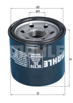 MAHLE OC574 Yağ Filtresi