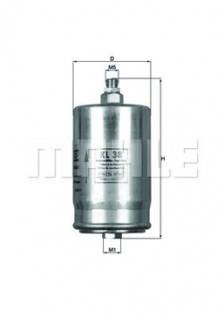 MAHLE KL38 Yakıt Filtresi