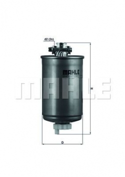 MAHLE KL75 Yakıt Filtresi