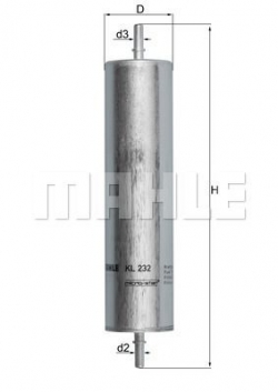 MAHLE KL232 Yakıt Filtresi