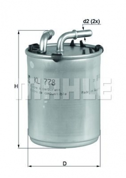 MAHLE KL778 Yakıt Filtresi