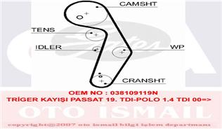 GATES 5569XS Triger Kayışı - . Görsel