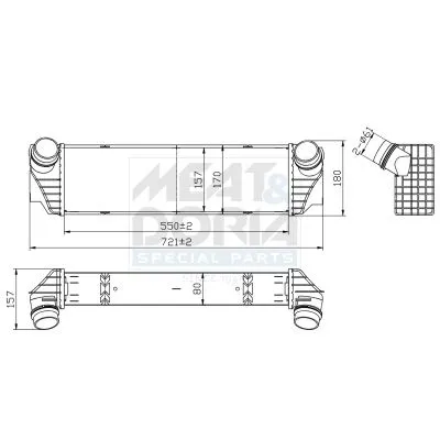 Turbo Radyatörü  ASPART 6TRA1021