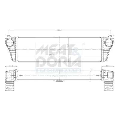 Turbo Radyatörü  ASPART 6TRA1031