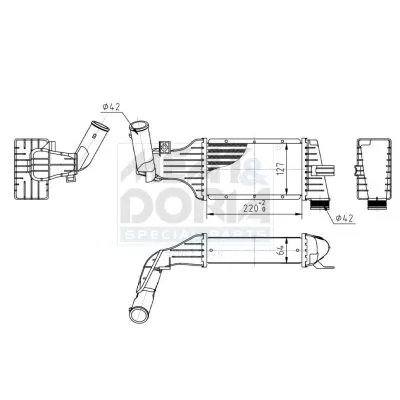 Turbo Radyatörü  ASPART 6TRA1036