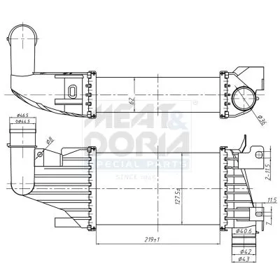 Turbo Radyatörü  ASPART 6TRA1037
