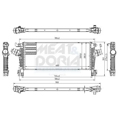 Turbo Radyatörü  ASPART 6TRA1039