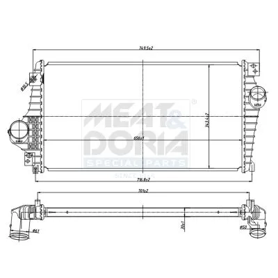 Turbo Radyatörü  ASPART 6TRA1057